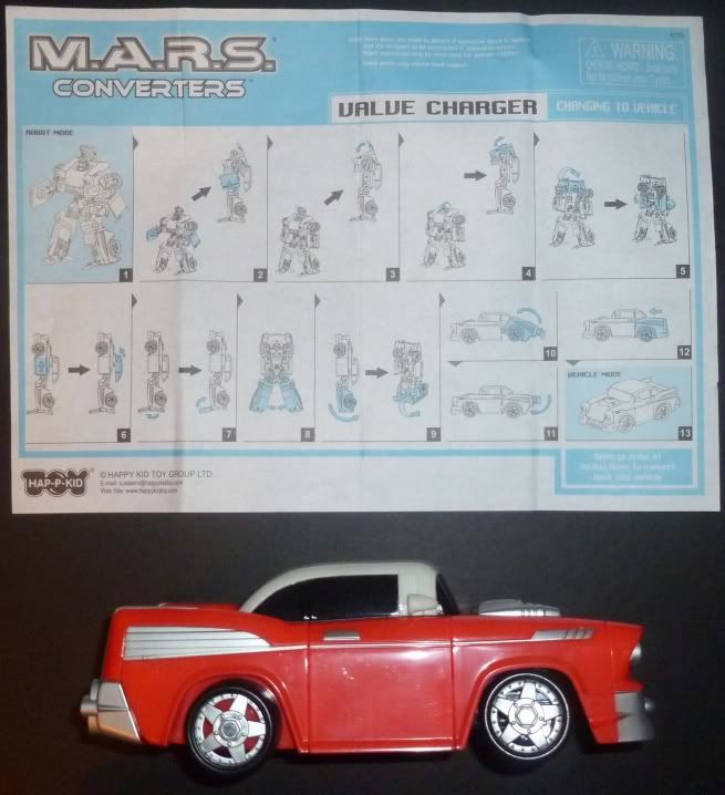 Michael The Researcher Valve Charger Transforming Action Figure From